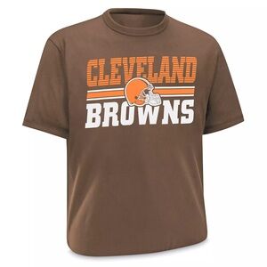 Cleveland Browns ‘47 Brand T-Shirt Size Large NFL 100% Cotton Fan Tee